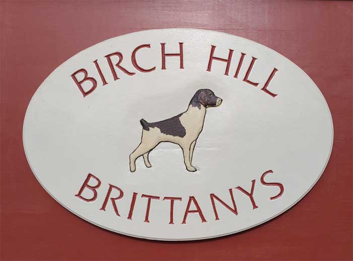 Birch Hill Brittanys sign1